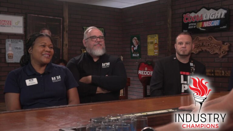 Industry champions with torri broderick, steven everitt, daniel flint, and michael fleming