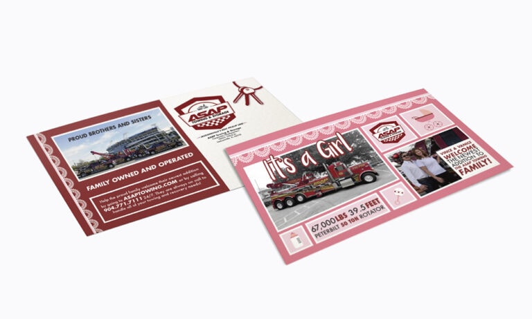Asap towing logo & branding