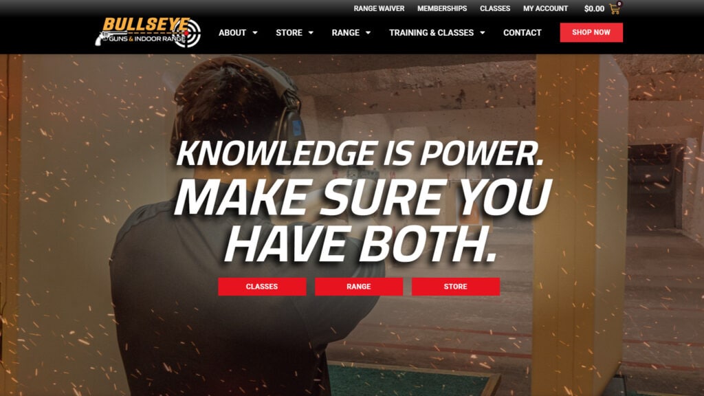 Bullseye website