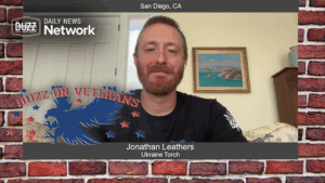 Buzz on veterans with jonathan leathers of ukraine torch