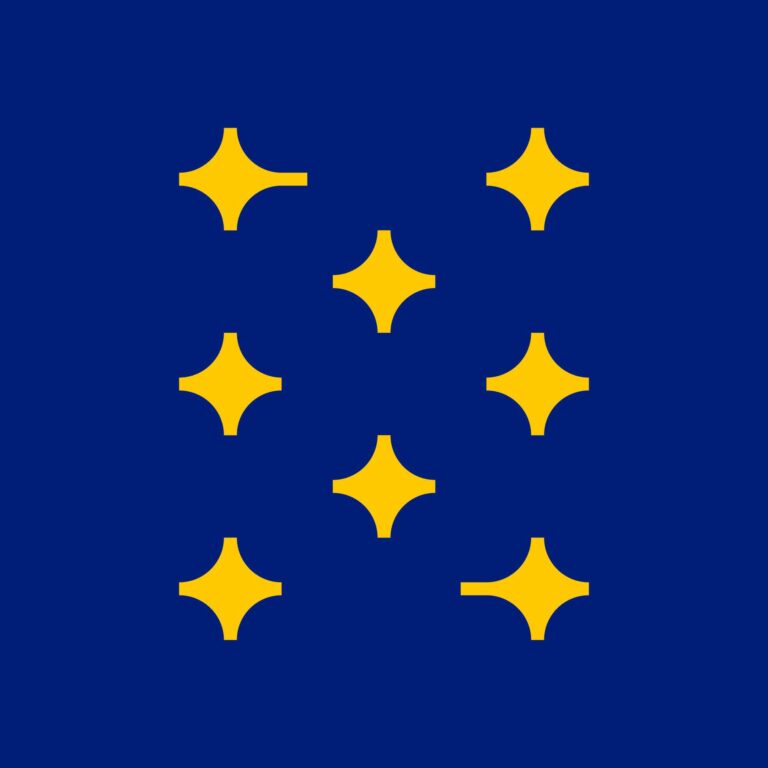 Brand constellations logo brandmark