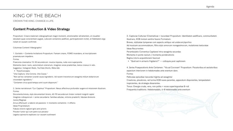 King of the beach marketing strategy