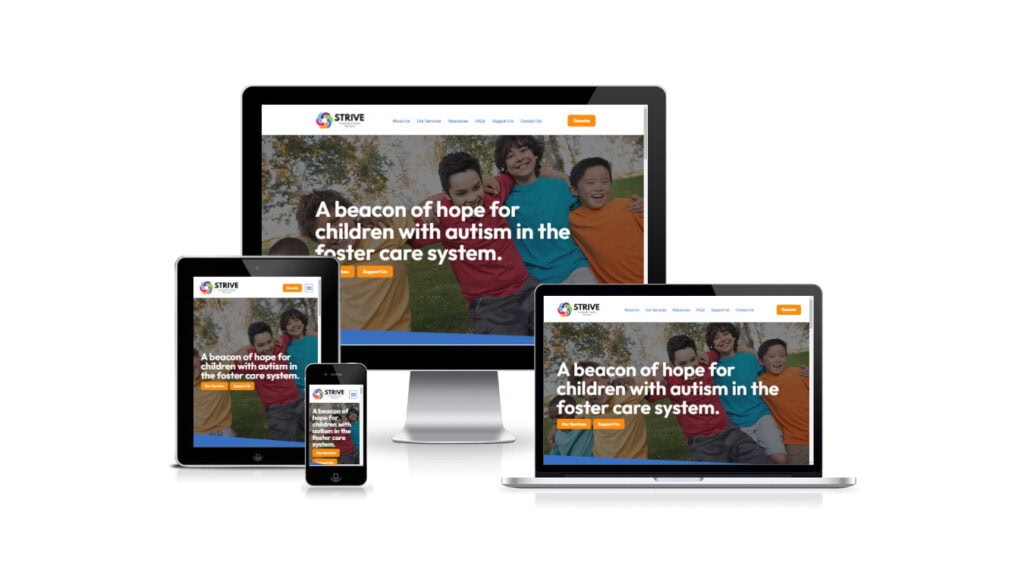 Strive youth & family services website