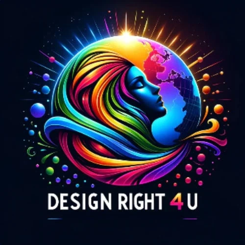 Design right 4 u logo