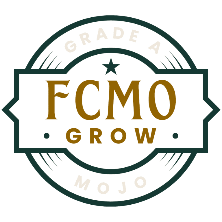 Fcmo grade a logo white center