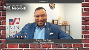 Mavd: 5 minute salute with landy dunham of honor flight central florida