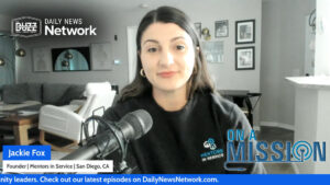 On a mission with jackie fox of mentors in service