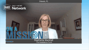 On a mission with stephanie marshall of the assistance fund