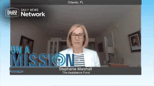 On a mission with stephanie marshall of the assistance fund