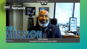 On a mission with rick neal of goodwill of southern nevada