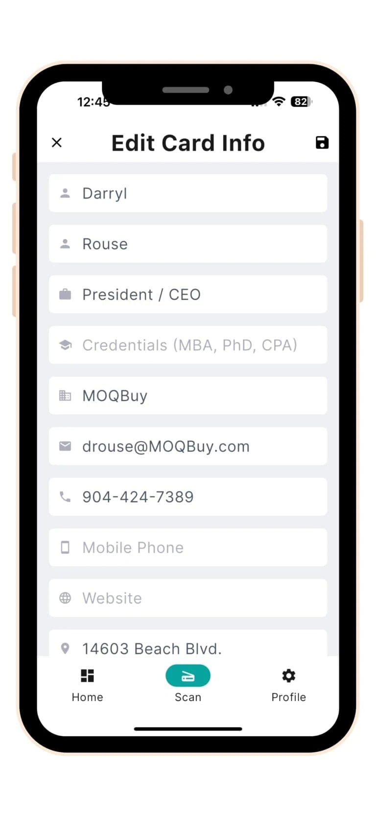 Biz card maverick - the smartest way to manage business contacts