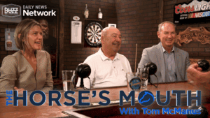 The horses mouth with sally ward, major harding, chris budihas, and coach dave campo