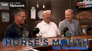 The horses mouth with steven brigida, major harding, chris budihas, and coach dave campo