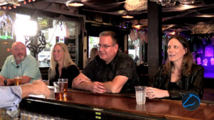 The horse’s mouth at lynch’s irish pub with laura turner, mike iwaniusz, chrissy ayles, phillip ayles