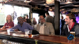 The horse’s mouth at lynch’s irish pub with marie merrit, marques reynolds, arthur billingsley, and kory warren