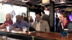 The horse’s mouth at lynch’s irish pub with marie merrit, marques reynolds, arthur billingsley, and kory warren