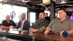 The horse’s mouth at lynch’s irish pub with jeffrey leach, joseph george, stephen hardy, and matthew lunny