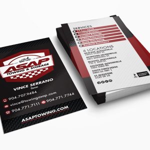 Asap towing logo & branding