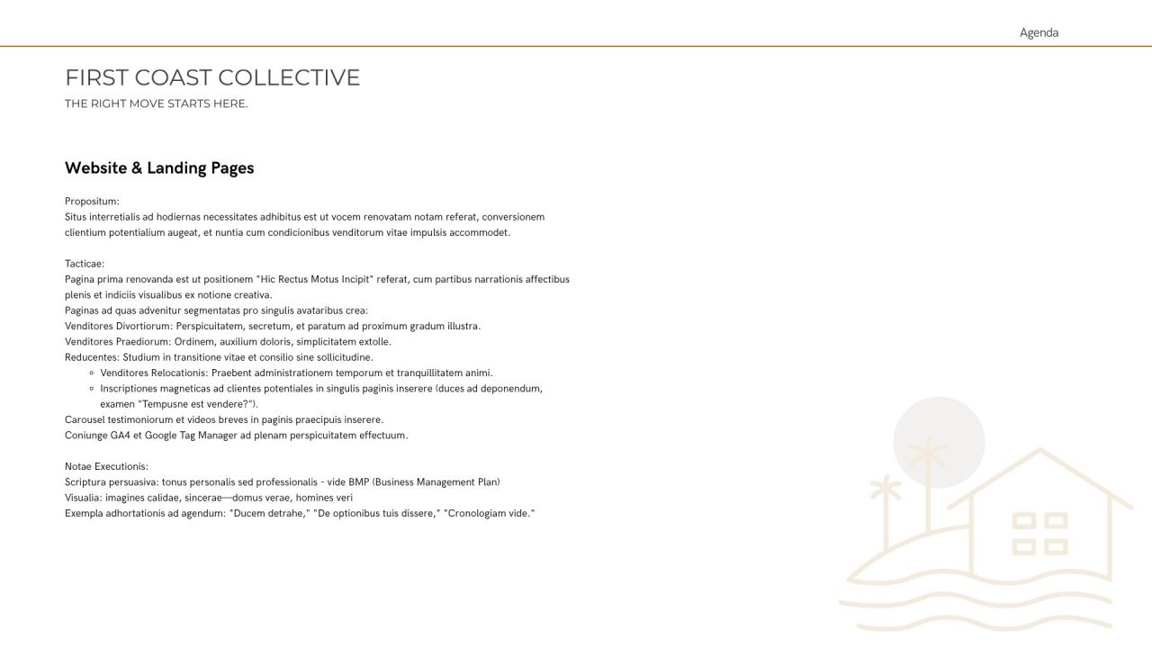 First coast collective marketing strategy