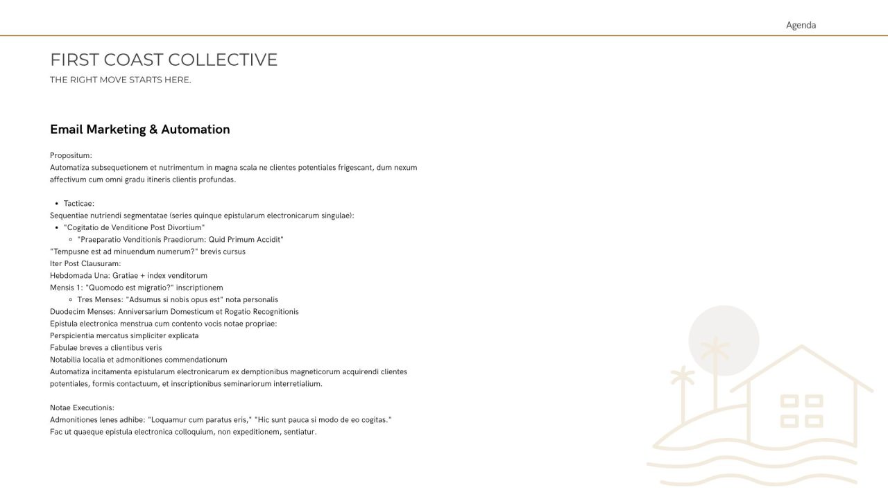 First coast collective marketing strategy