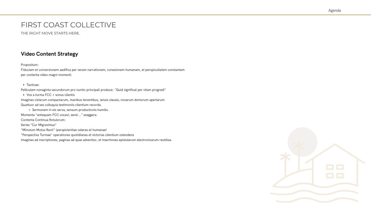 First coast collective marketing strategy