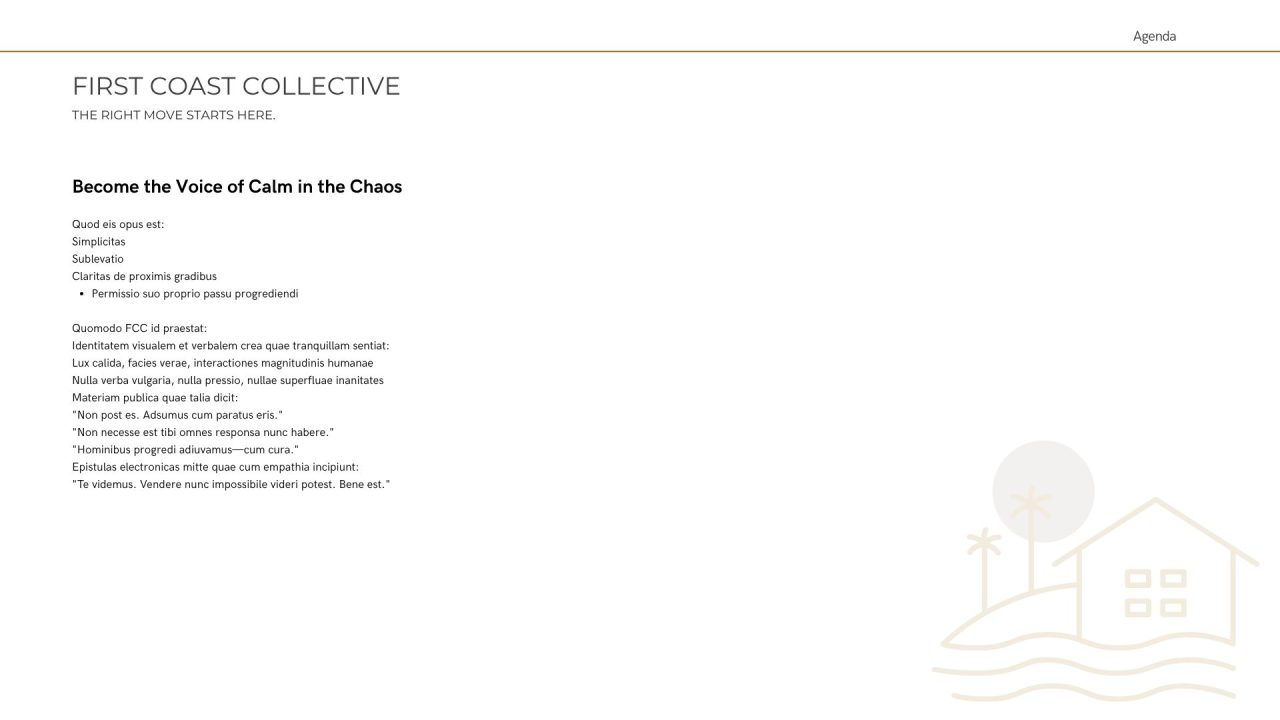 First coast collective marketing strategy
