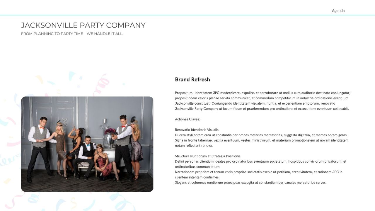 Jacksonville party company marketing strategy