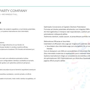 Jacksonville party company marketing strategy