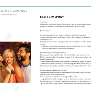 Jacksonville party company marketing strategy