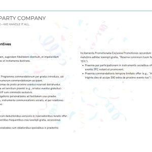 Jacksonville party company marketing strategy