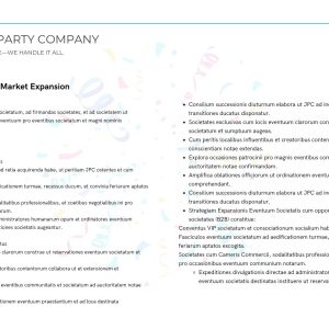 Jacksonville party company marketing strategy