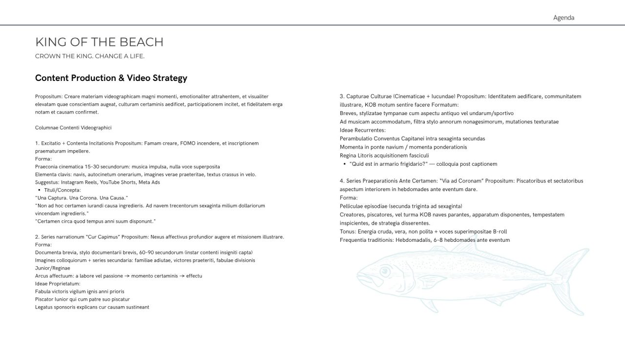 King of the beach marketing strategy