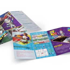 Knights action park logo & collateral