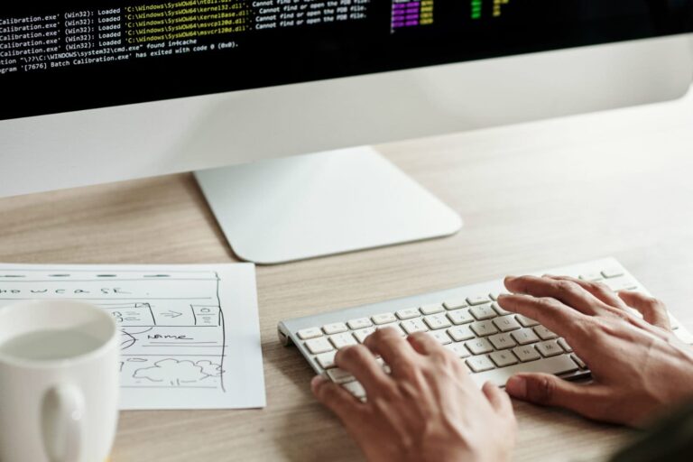 Someone working on website