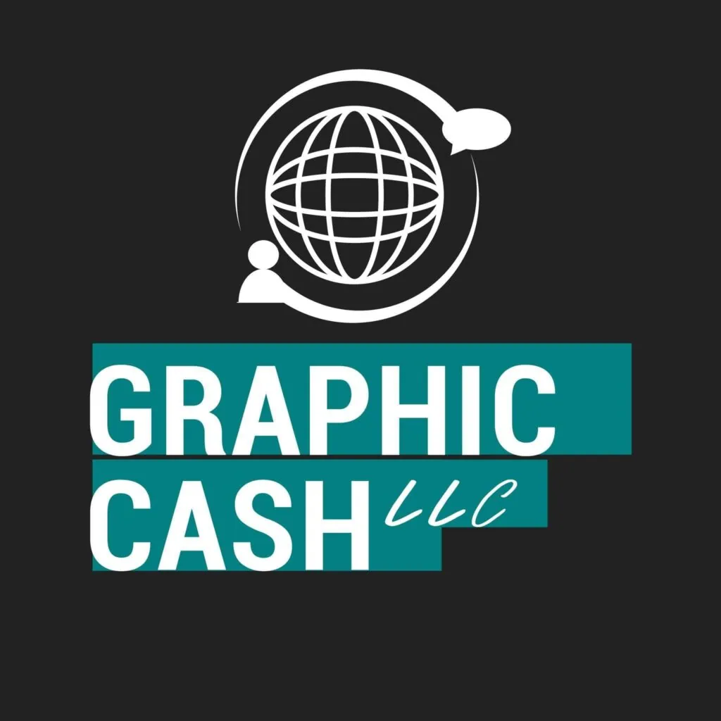 Graphic cash logo