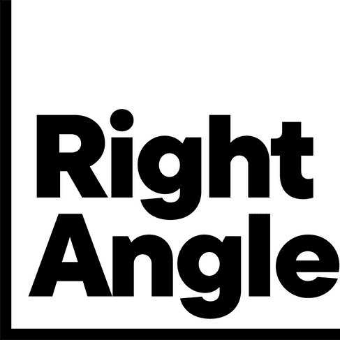 Right angle logo black